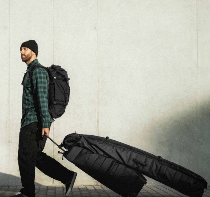 Pokrowiec na narty Db™ Snow Roller Pro 127 L czarny
