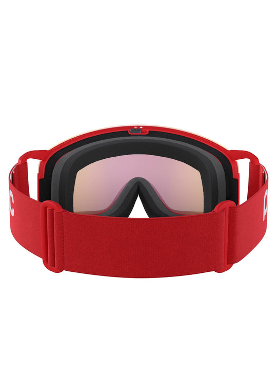 Gogle narciarskie POC Nexal Mid czerwony cat.2 + cat.1
