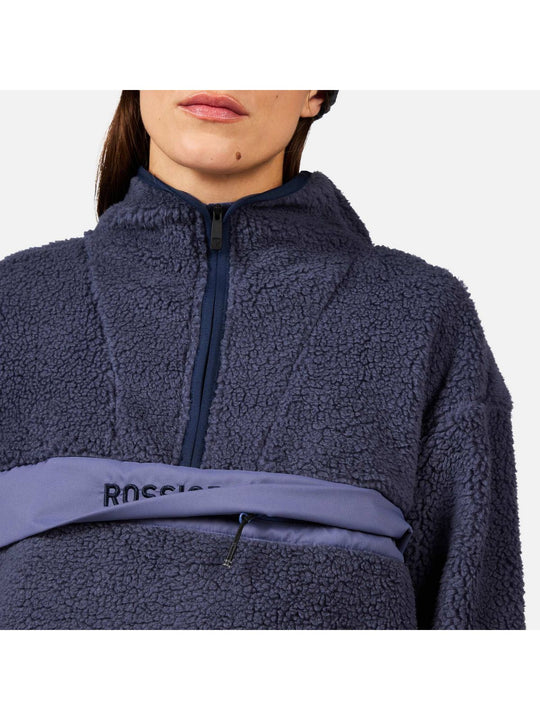 Bluza damska ROSSIGNOL W ALLTRACK HZ FLEECE niebieska
