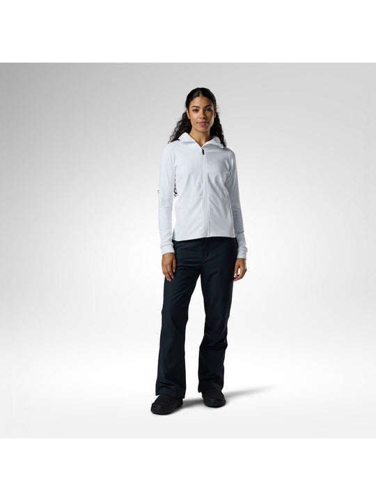 Bluza damska ROSSIGNOL W Mid Layer Thin Fz biała

