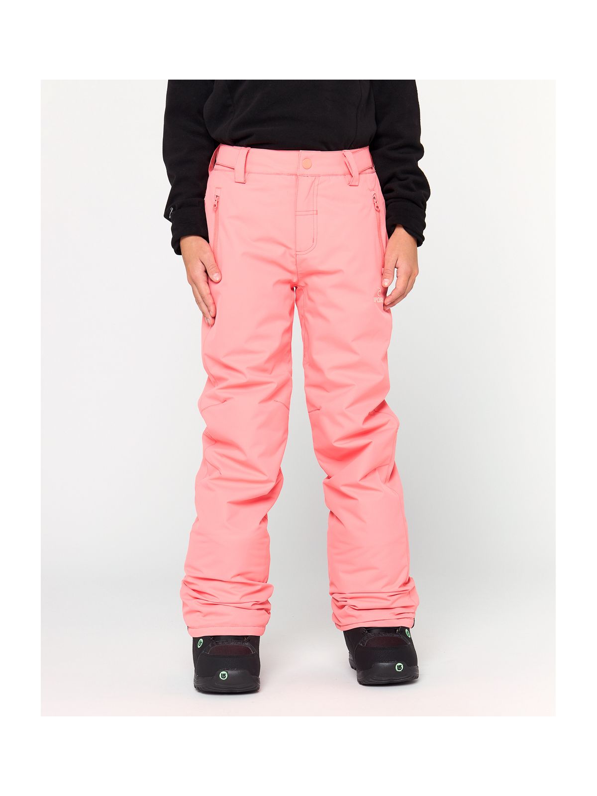 Spodnie narciarskie RIP CURL ANTI SERIES OLLY PANT 10K KIDS różowe