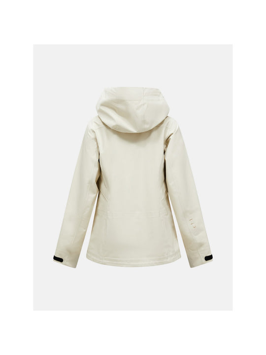 Kurtka narciarska damska PEAK PERFORMANCE Anima HIPE 3L Shell Jacket piaskowa
