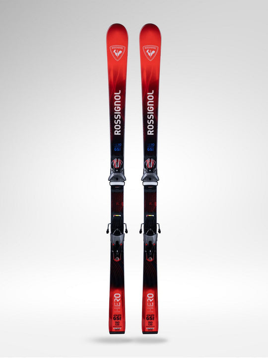 Narty ROSSIGNOL Hero GS Pro 126-171 R21 Pro + wiązania LOOK Nx 7 Rtl
