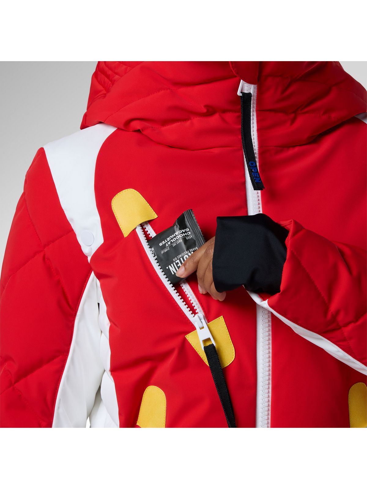 Kurtka narciarska damska ROSSIGNOL W Jcc Valdiz Down Ski Jacket czerwona