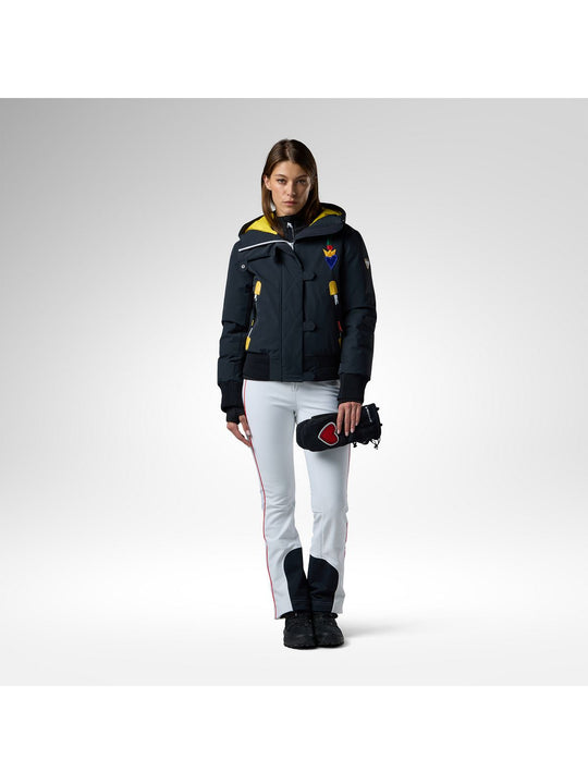Kurtka narciarska damska ROSSIGNOL W Jcc Bomber Ski Jacket czarna
