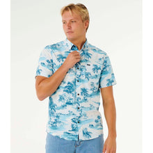 Koszula męska RIP CURL Sessions S/S Shirt niebieska
