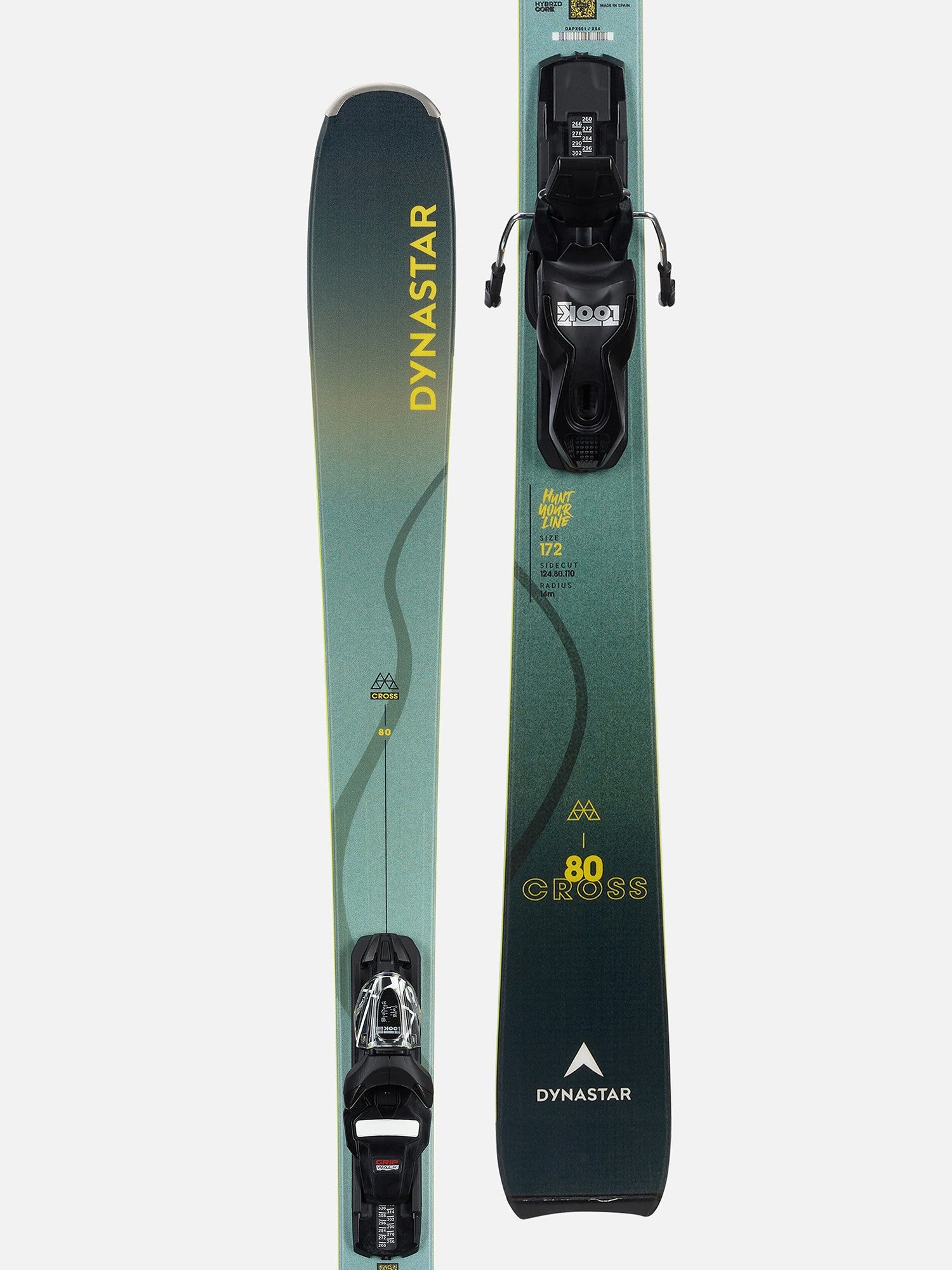 Narty DYNASTAR M-Cross 80 + LOOK Xpress 11 Gw B83 Black
