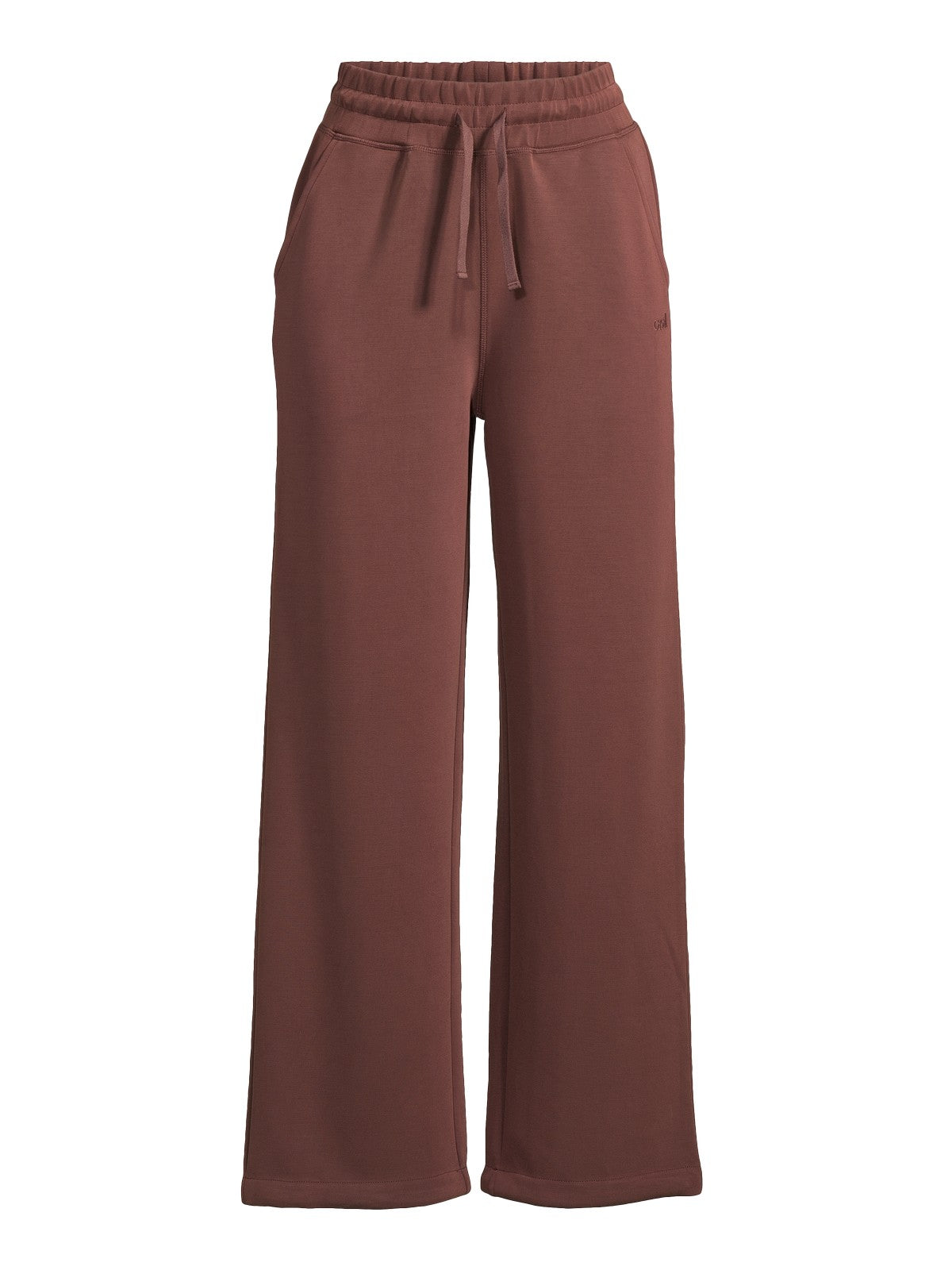 Spodnie damskie CASALL Peachy Straight Leg Jogger brązowe