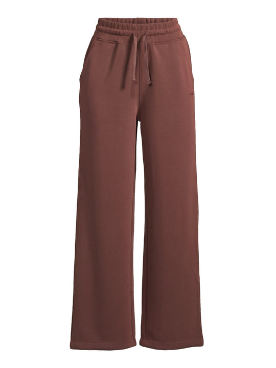 Spodnie damskie CASALL Peachy Straight Leg Jogger brązowe
