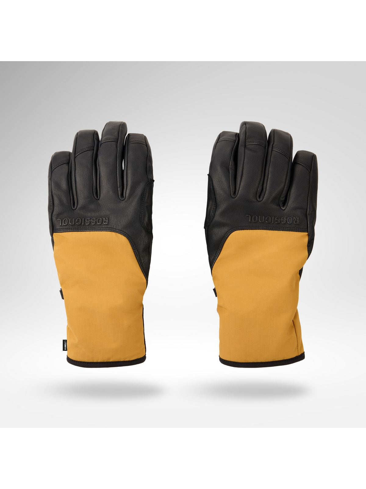 Rękawice narciarskie ROSSIGNOL Type Ski Gloves R-Shell Dry brązowe