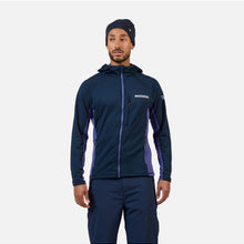 Bluza męska ROSSIGNOL BLACKSIDE MIX FZH FLEECE granatowa
