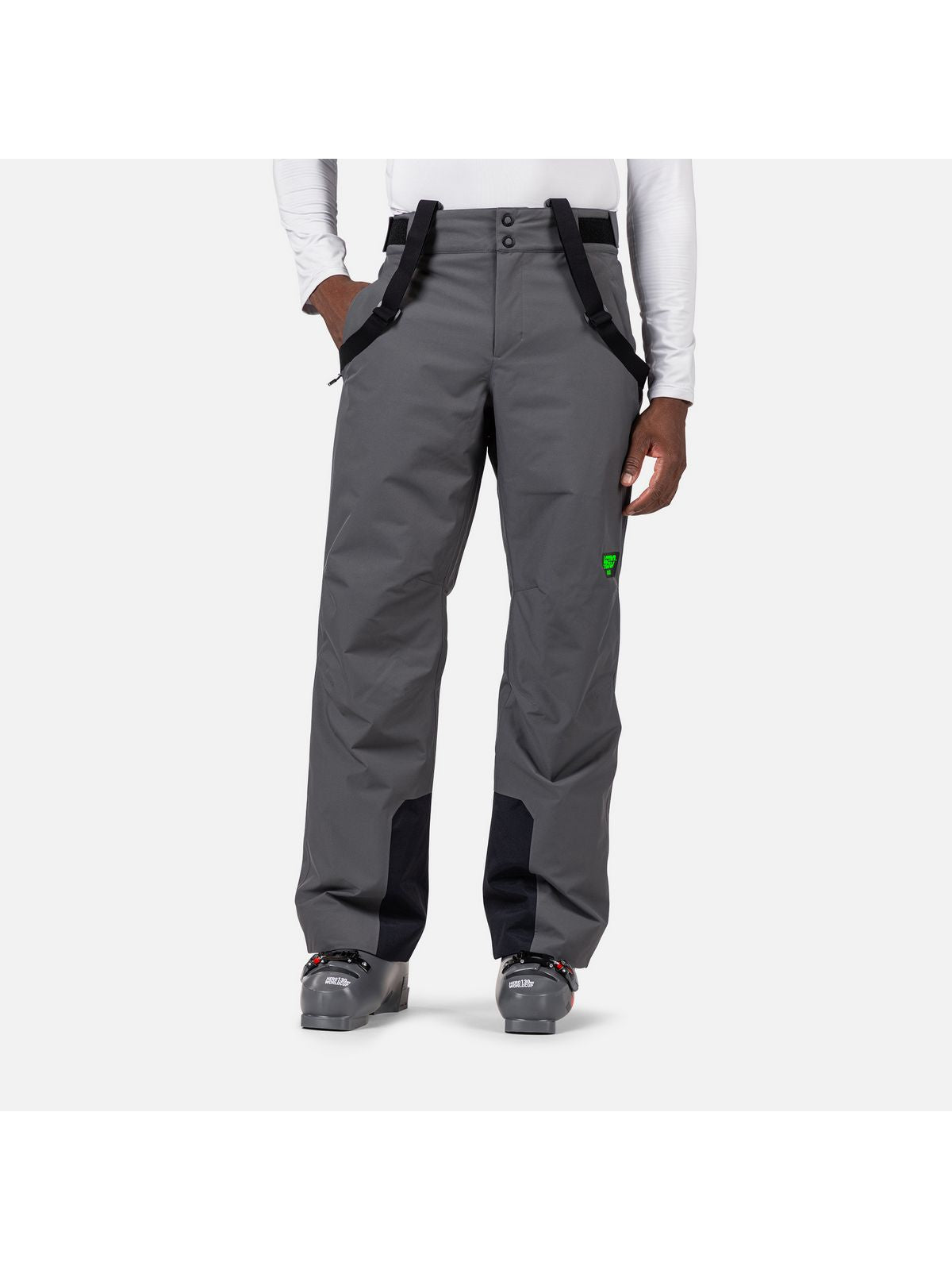 Spodnie narciarskie męskie ROSSIGNOL Hero Insulated Ski Pant szare