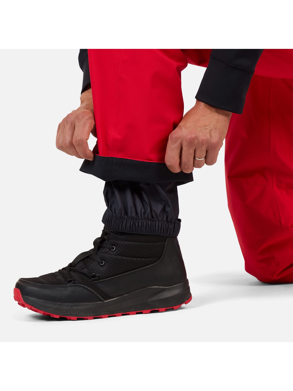 Spodnie narciarskie męskie ROSSIGNOL Insulated Ski Pant czerwone