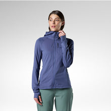 Bluza damska ROSSIGNOL W Textured Hoodie Mid Layer granatowa
