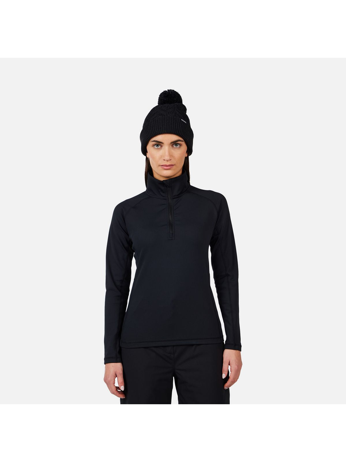 Bluza damska ROSSIGNOL W MID LAYER STRETCH HZ czarna