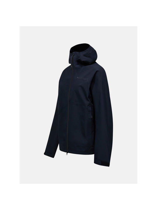 Kurtka narciarska męska PEAK PERFORMANCE Treeline HIPE 2.5L Shell Jacket czarna
