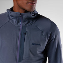 Bluza męska ROSSIGNOL M Textured Hoodie Mid Layer szara
