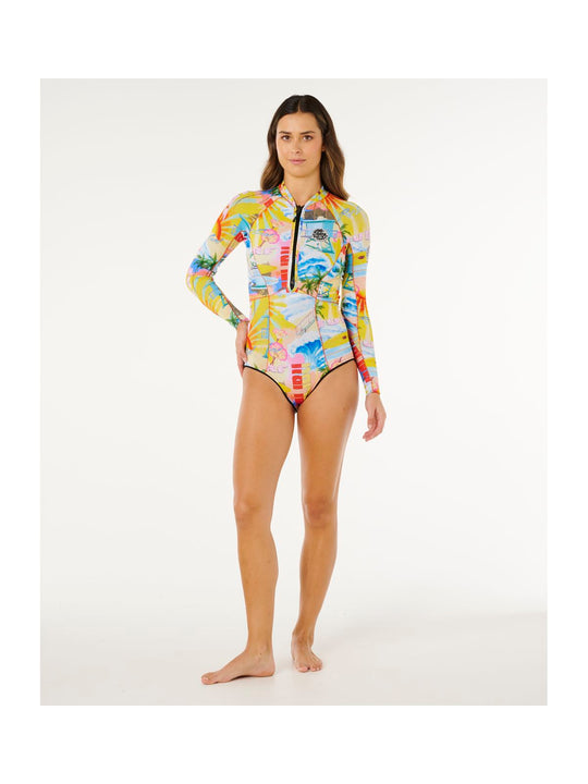 Pianka damska RIP CURL G-Bomb 1.5Mm Ls Fz Full Spring multikolor
