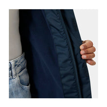 Kurtka outdoorowa dziecięca HELLY HANSEN JR VANCOUVER FLEECE INS JACKET granatowa
