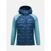 Kurtka PEAK PERFORMANCE Helium Down Hybrid Hood Men niebieski
