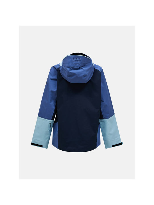 Kurtka narciarska męska PEAK PERFORMANCE Vislight GORE-TEX C-Knit 3L Shell Jacket niebieska
