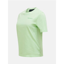 Koszulka PEAK PERFORMANCE Original Small Logo Tee Women zielony - Adventure Sports
