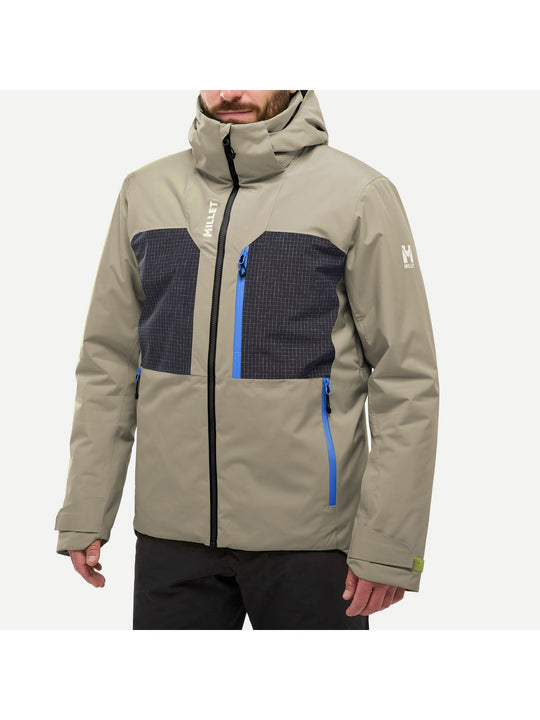 Kurtka narciarska męska MILLET M Grands Montets Peak Jkt M beżowa
