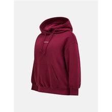 Bluza PEAK PERFORMANCE Original Terry Hood Women bordowy
