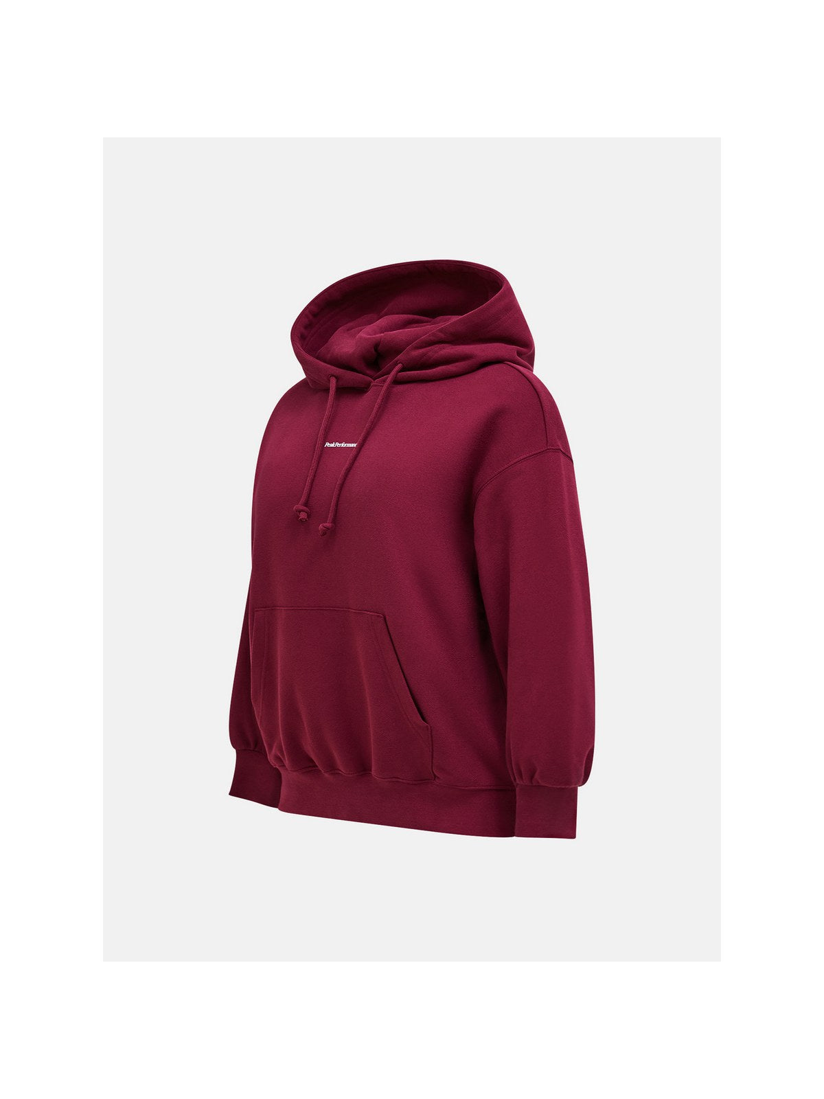 Bluza PEAK PERFORMANCE Original Terry Hood Women bordowy