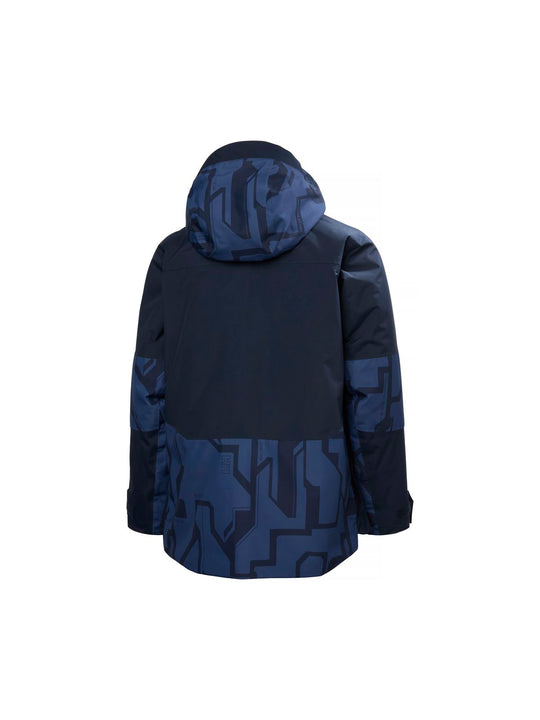 Kurtka narciarska dziecięca HELLY HANSEN JR SUMMIT 2.0 JACKET granatowa
