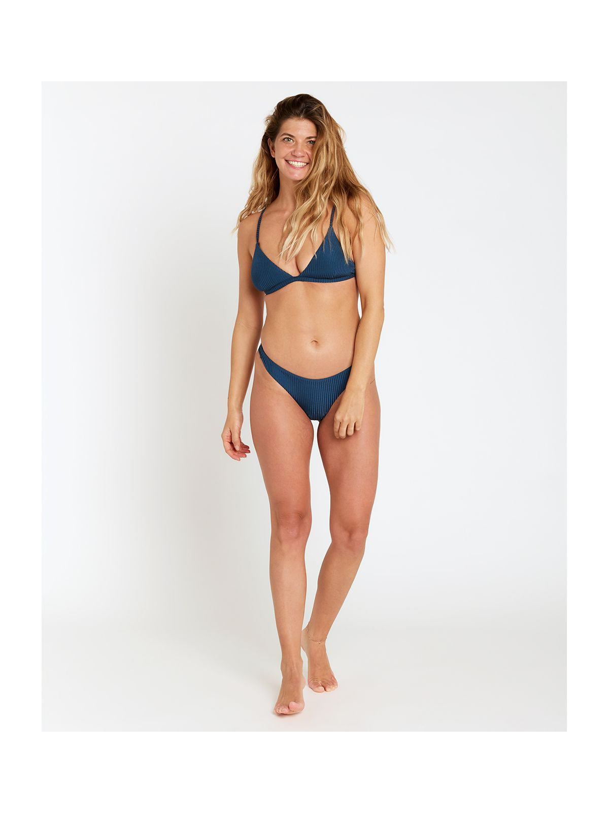 Kostium kąpielowy RIP CURL Modern Rib Fixed Tri niebieski