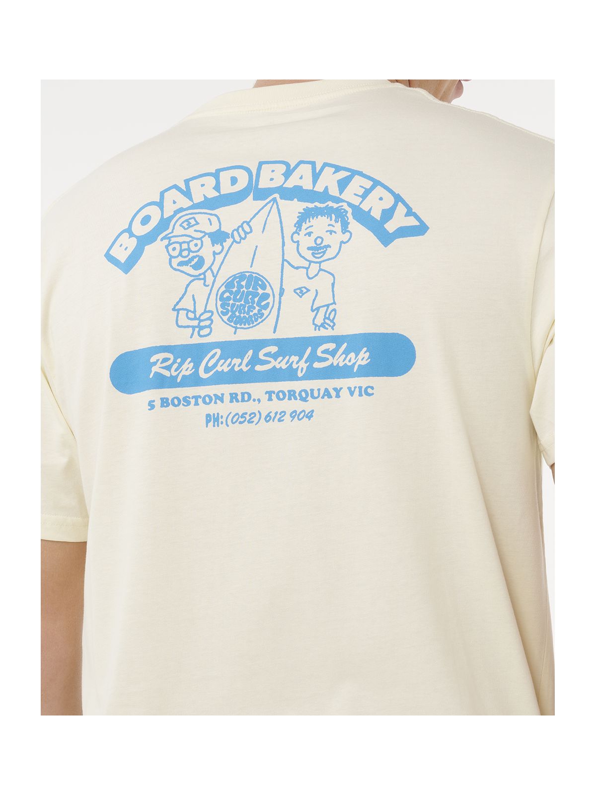 Koszulka RIP CURL BOARD BAKERY TEE żółta