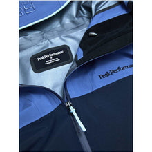 Kurtka narciarska męska PEAK PERFORMANCE Vislight GORE-TEX C-Knit 3L Shell Jacket niebieska
