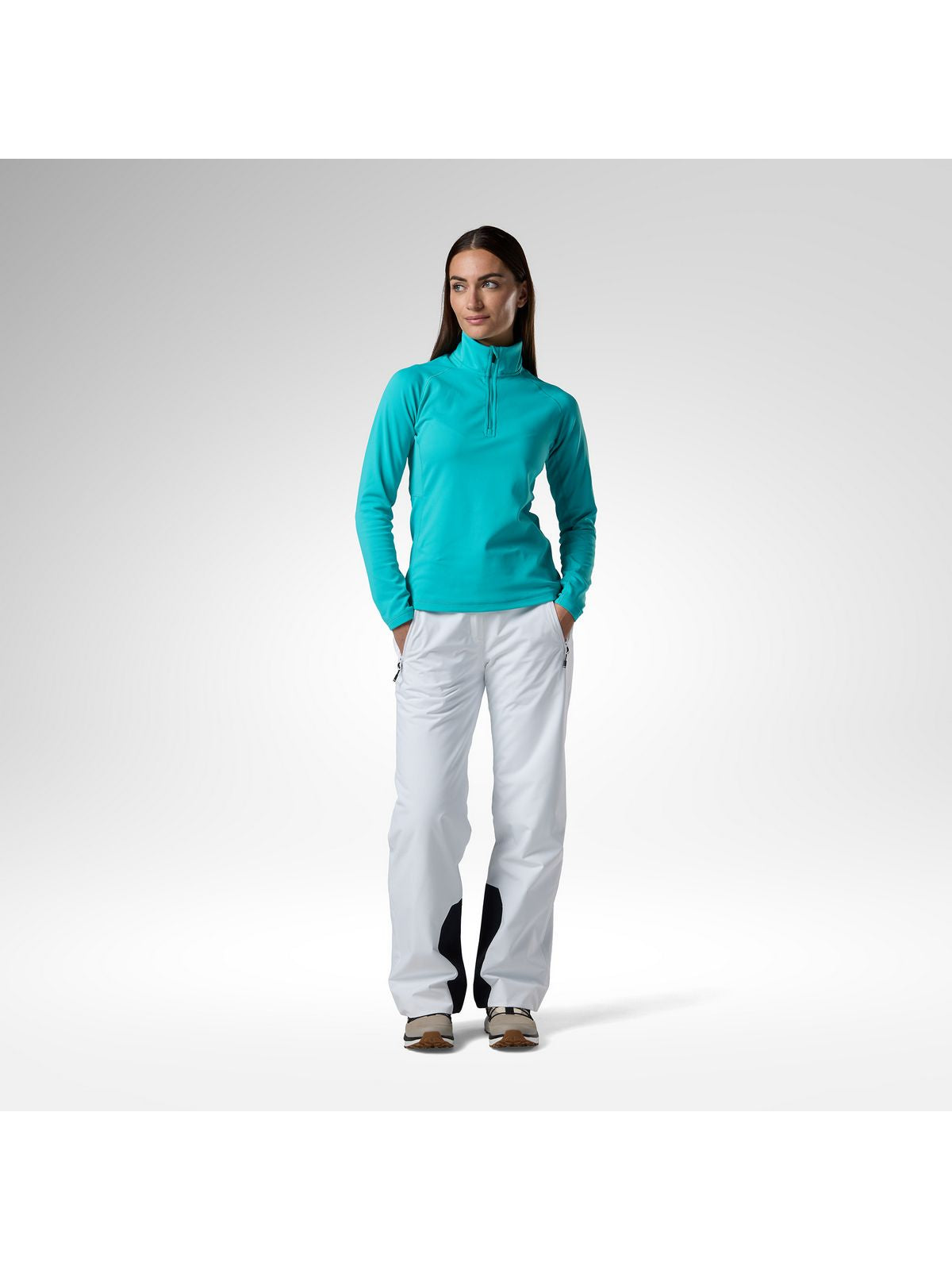 Bluza damska ROSSIGNOL W Mid Layer Stretch Hz niebieska