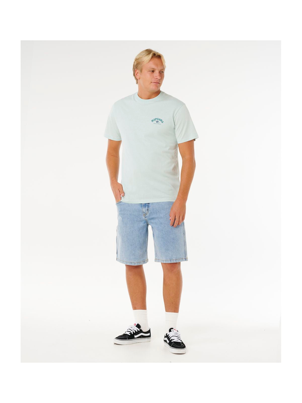Koszulka męska RIP CURL Shred Til Tee zielona