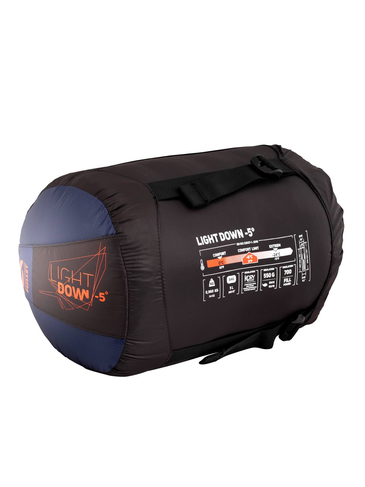 Śpiwór MILLET Light Down -5° Granatowy