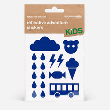 Naklejki odblaskowe BOOKMAN Reflective Stickers Adventure niebieski
