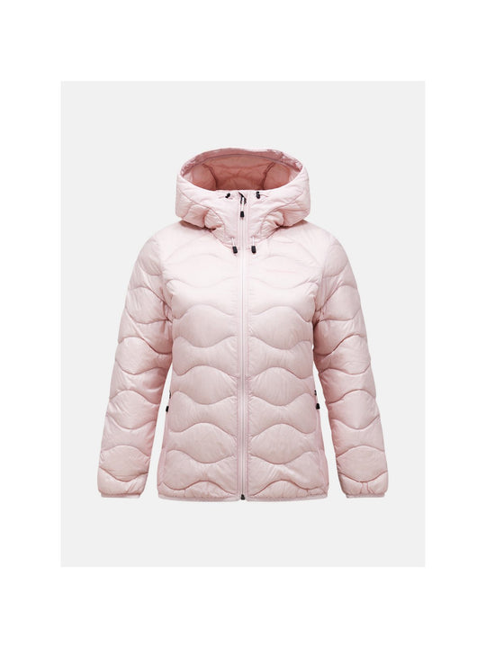Kurtka damska PEAK PERFORMANCE Helium Down Hood Jacket różowa
