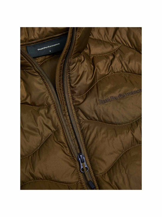 Kamizelka damska PEAK PERFORMANCE Helium Down Vest brązowa
