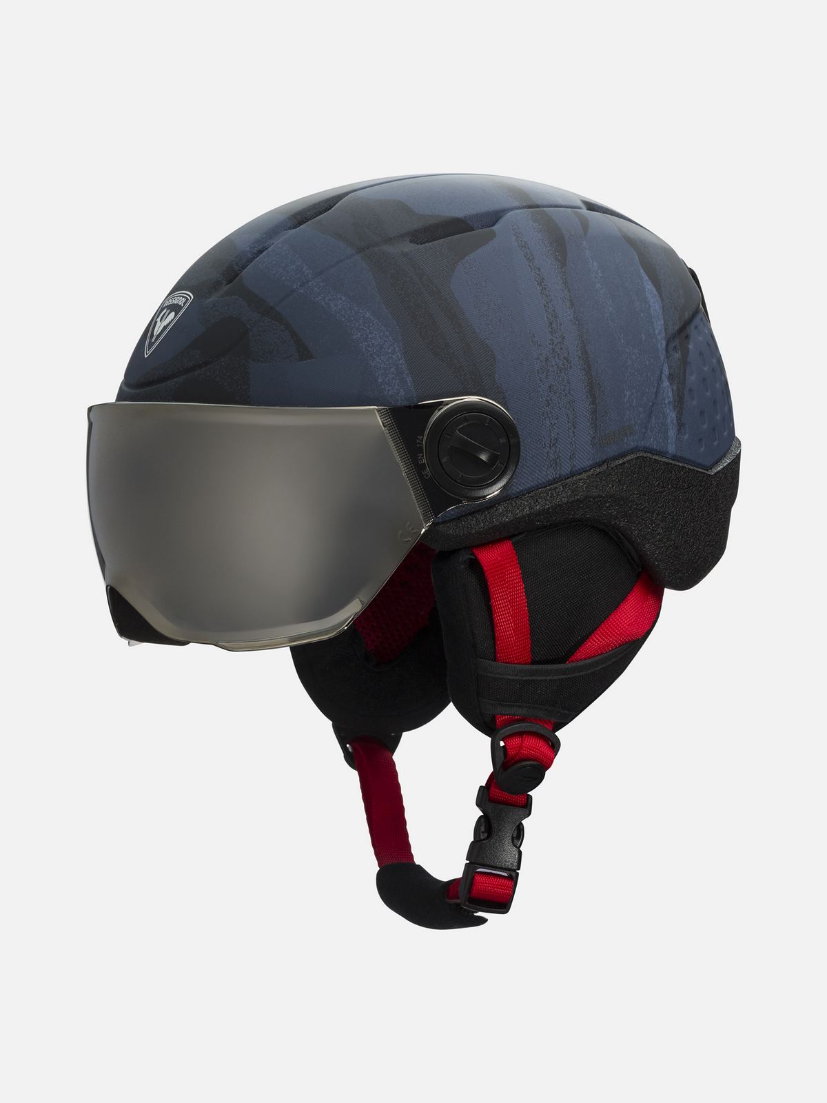 Kask narciarski ROSSIGNOL Whoopee Visor IMPACTS granatowy