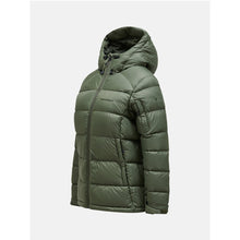 Kurtka zimowa puchowa Peak Performance W Frost Down Jacket zielony - narciarska - Adventure Sports

