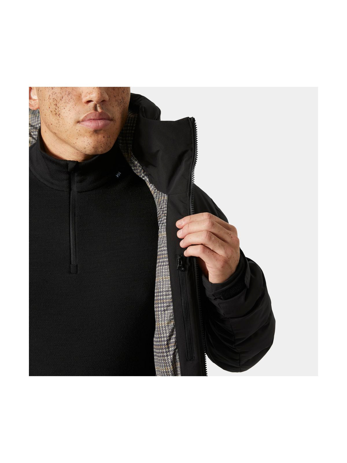 Kurtka narciarska męska HELLY HANSEN BOSSANOVA PUFFY JACKET czarna