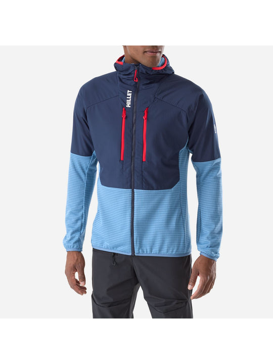 Kurtka męska MILLET Parmelan Hybrid Hoodie M niebieska
