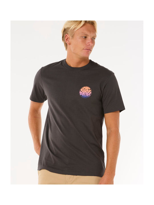 Koszulka RIP CURL Wettie Passage Icon Tee czarny
