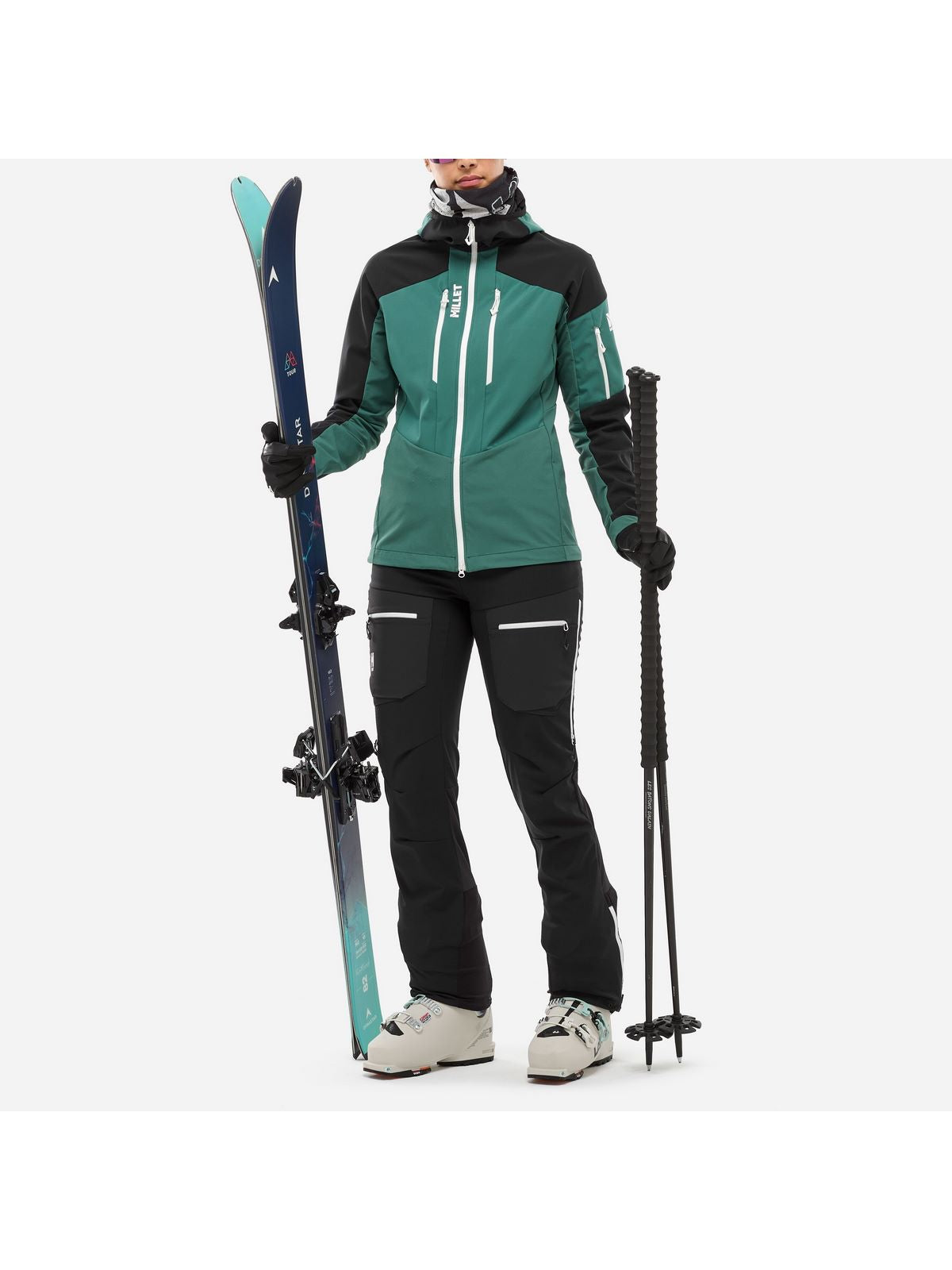 Kurtka narciarska MILLET MHITE SHIELD JKT czarna