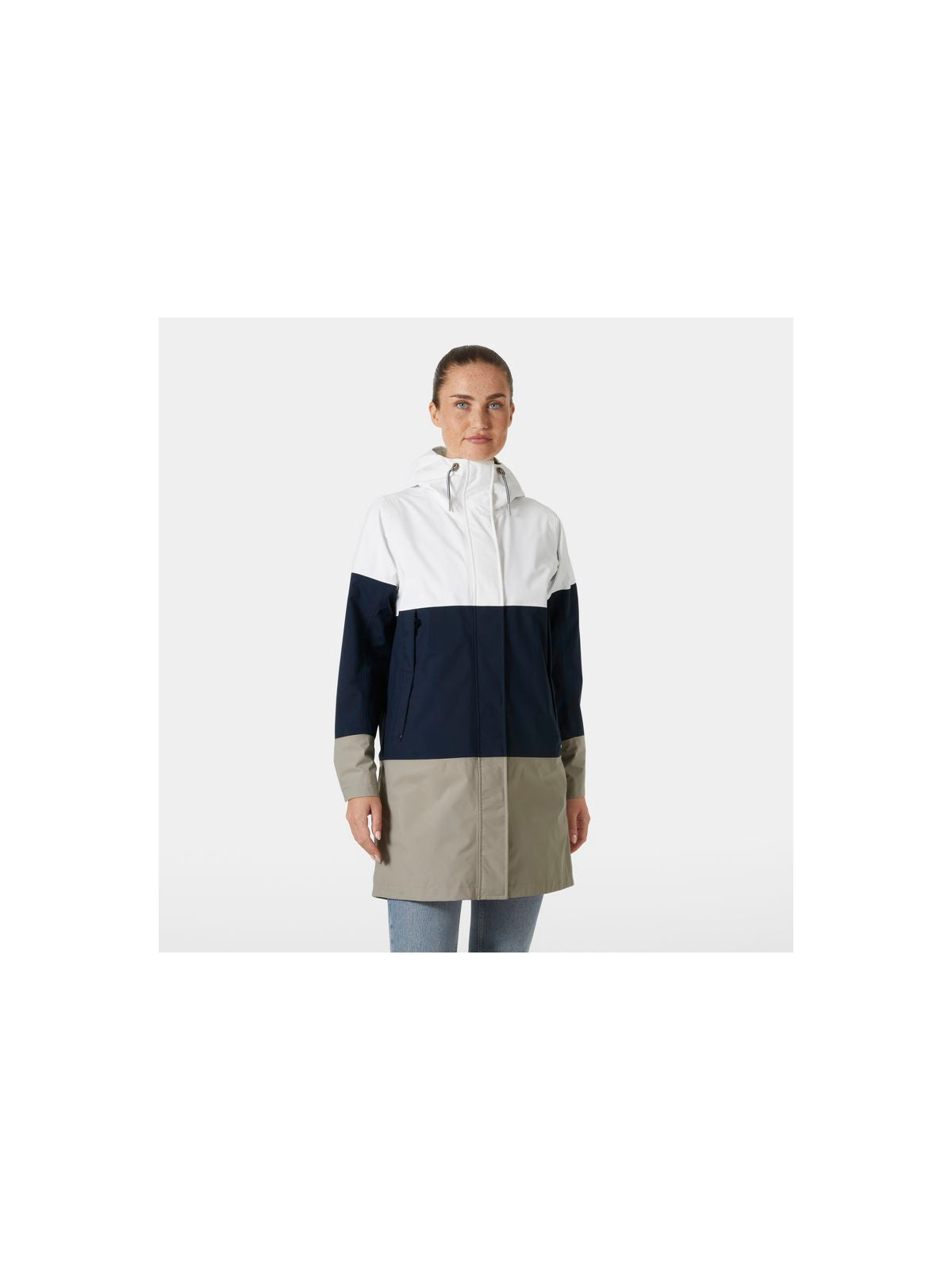 Kurtka HELLY HANSEN W KOSTER RAIN COAT biały