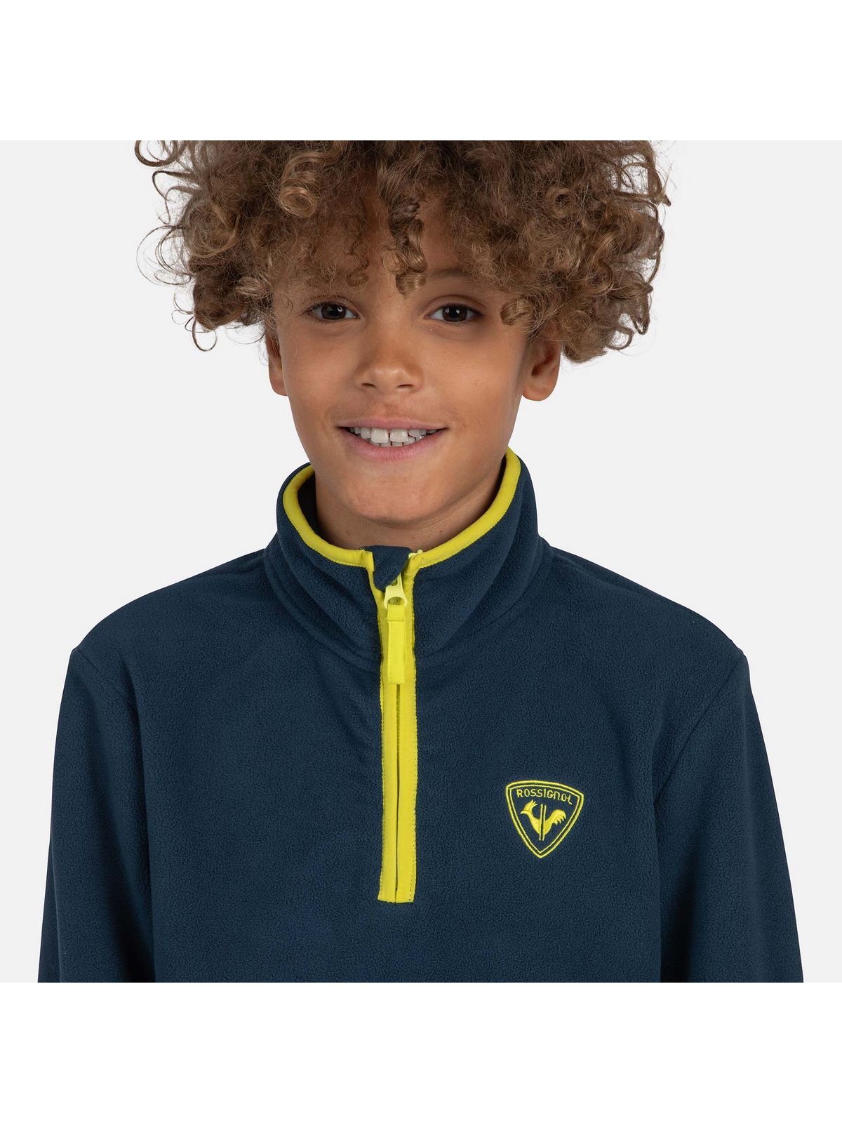 Bluza Rossignol Jr Strawpile Fleece Hz granatowy