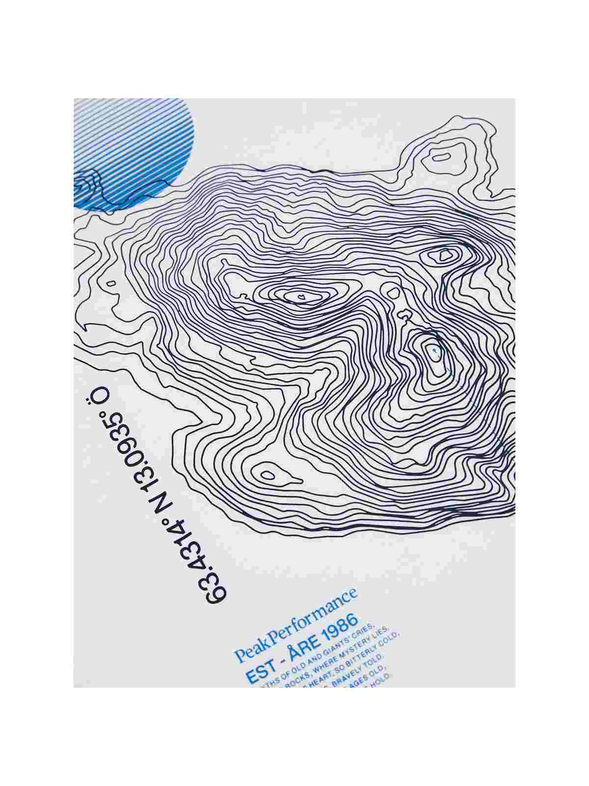 Koszulka PEAK PERFORMANCE Explore Graphic Tee Men biały