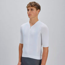 Koszulka rowerowa POC M's Raceday S/S Jersey biała
