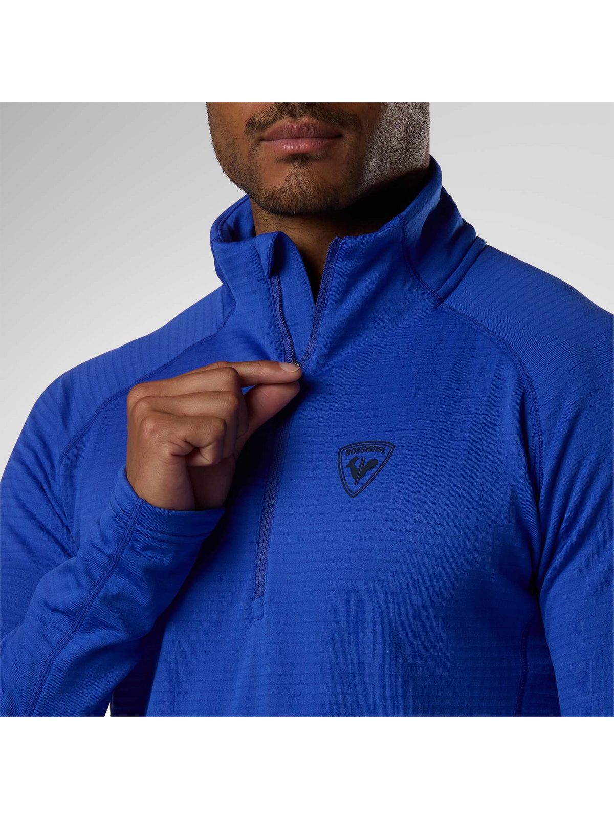 Bluza męska ROSSIGNOL Blackside Fleece Hz niebieska